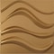 Ekena Millwork 19 5/8in. W x 19 5/8in. H Wave EnduraWall Decorative 3D Wall Panel Covers 2.67 Sq. Ft. WP20X20WVBGL - alternate 1